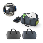 Bolsa esportiva em poliéster reciclado 600D de alta densidade com fundo em placa semi-rígida 31 L