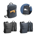 Mochila para notebook 15'6" em poliéster reciclado 600D de alta densidade
