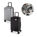 Mala de viagem executivo em ABS e PET com interior forrado 33 L