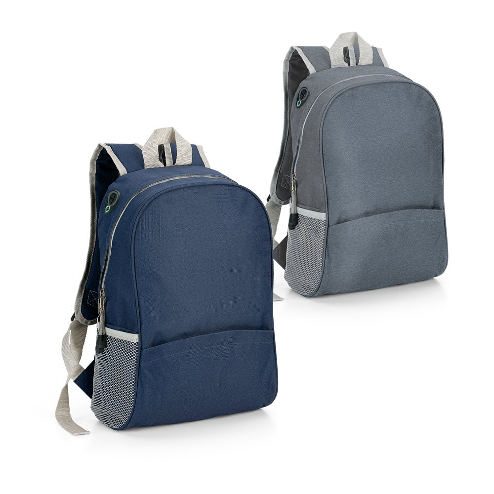 Mochila em 600D com saída para fone de ouvido 12 L