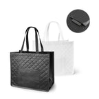 Sacola em non-woven laminado (110 g/m²) com bolso frontal