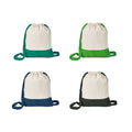 Saco tipo mochila 100% algodão (180 g/m²)