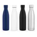 Garrafa em aço inox 90% reciclado de parede dupla térmica, isolada a vácuo e acabamento mate 810 mL