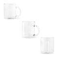 Caneca em vidro para sublimação 350 mL