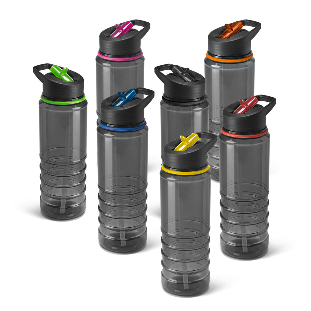 Squeeze em AS e tampa em PP, com bico de canudo flip 650 mL