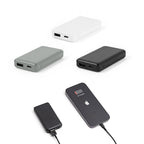 Bateria portátil em ABS 100% reciclado e capacidade de 4'000 mAh