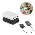 Bateria portáti em ABS 100% reciclado e capacidade de 10'000 mAh