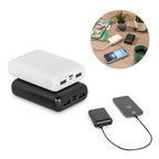 Bateria portáti em ABS 100% reciclado e capacidade de 10'000 mAh